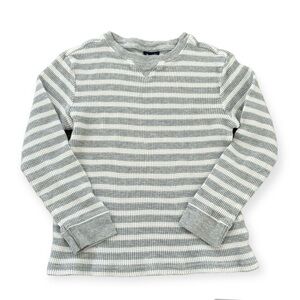 Janie and Jack Striped Waffle-Cut Shirt, Size 7